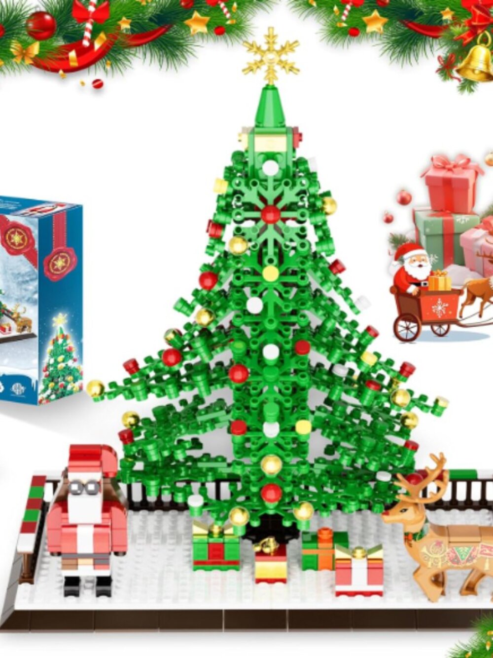 Christmas Tree Building Blocks